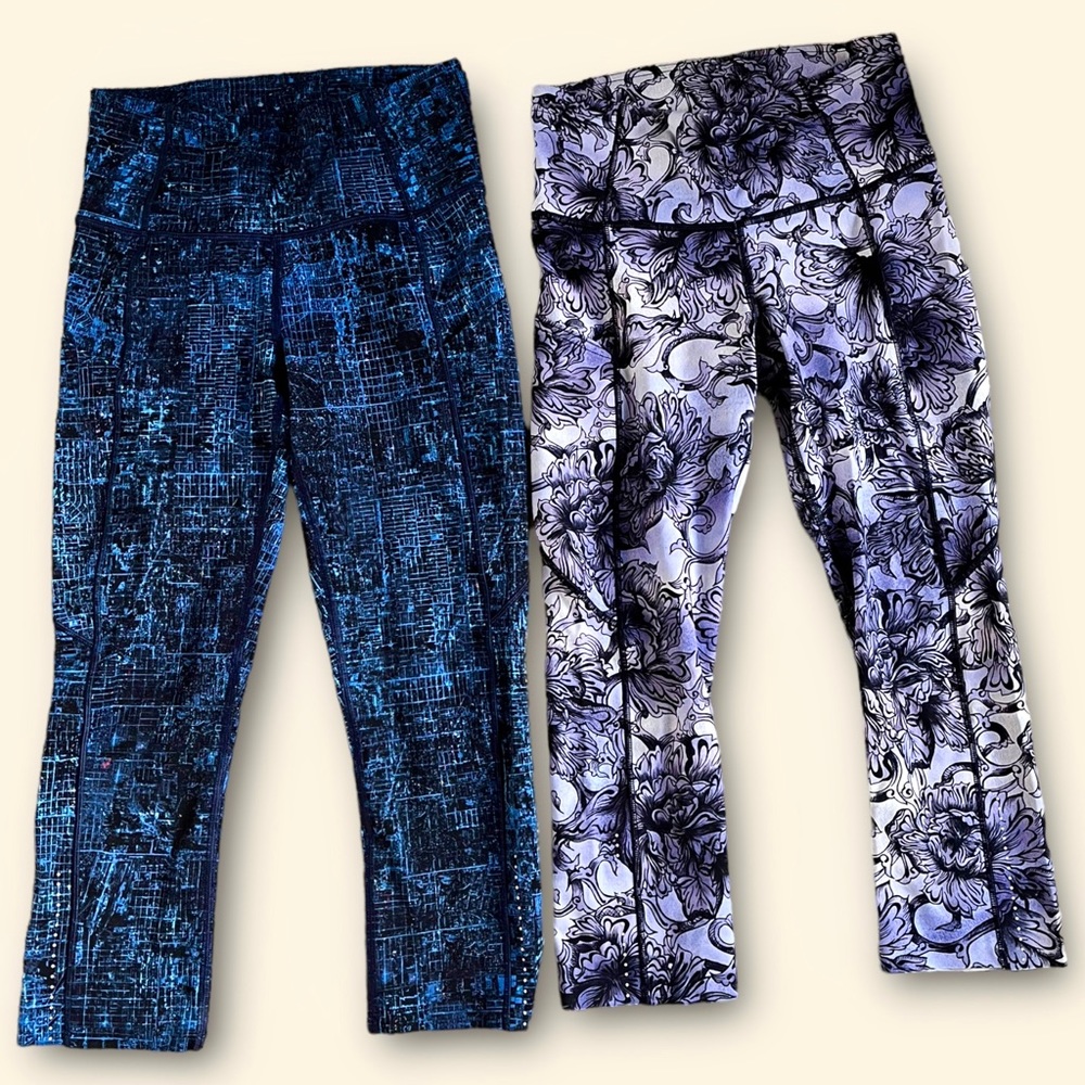 Lululemon Align High-Rise Pant 25" Capri Women's Size 4 LOT 2 SOLD OUT EXCELLENT